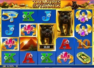 Details about Treasures of the Pyramids Spielo Video Slot